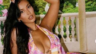 Love Island sunucusu Maya Jama beyaz transparan elbisesiyle boy gösterdi! Giymesen de olurmuş