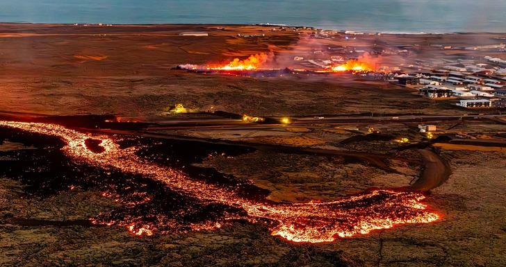 İzlanda cehennemi yaşıyor: Alevler kasabayı yuttu! Başbakan'dan kritik uyarı: Durum çok ciddi G4