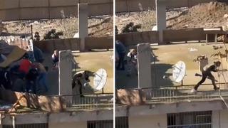 Sevdiği kızı alamayan 16 yaşındaki çocuk sokakta çatışma çıkarttı! Dehşet anları kamerada