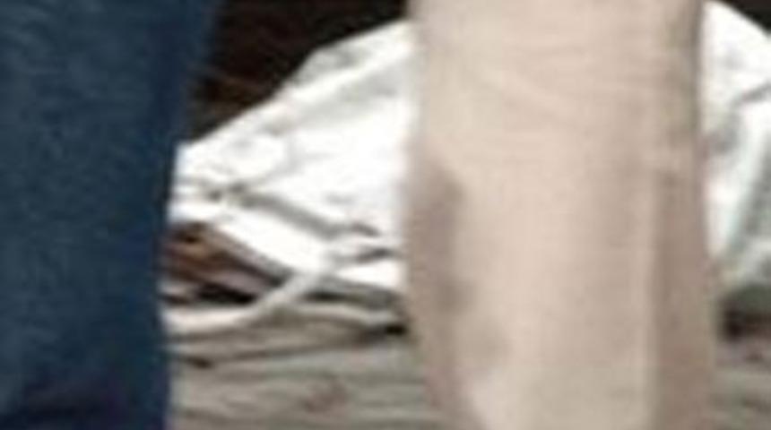 &Ccedil;antadan bebek cesedi &ccedil;ıktı