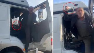 Yol ortasında dehşet! Tartıştığı kişiye çekiçle saldırdı