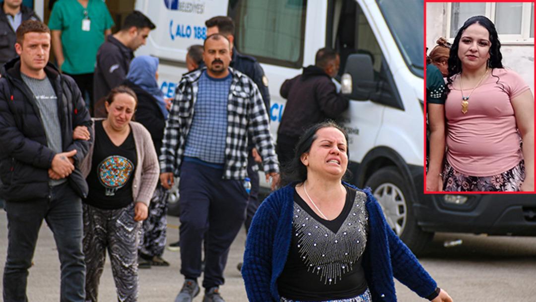 Antalya'da korkun&ccedil; cinayet! 17 bı&ccedil;ak darbesi ile &ouml;ld&uuml;r&uuml;len 3 &ccedil;ocuk annesinin cenazesi g&ouml;zyaşları i&ccedil;inde alındı