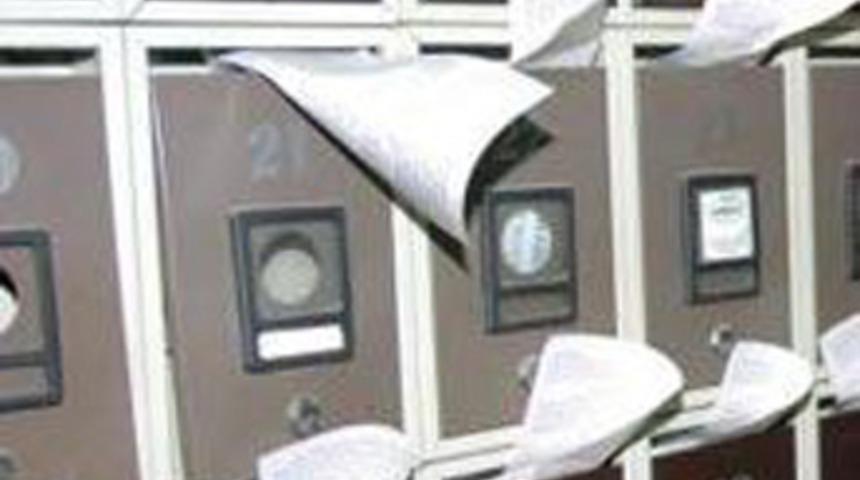 Posta kutusunda esrarengiz bildiriler