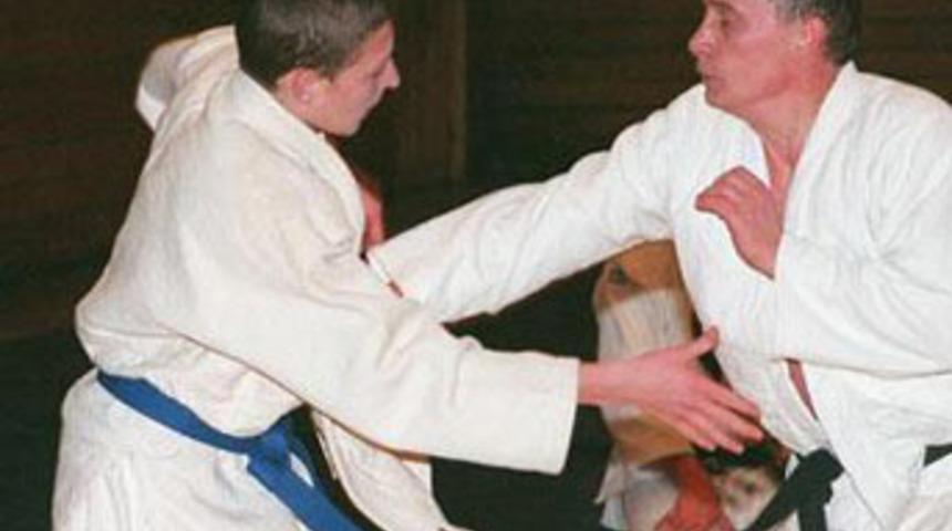 Putin'den judo dersleri