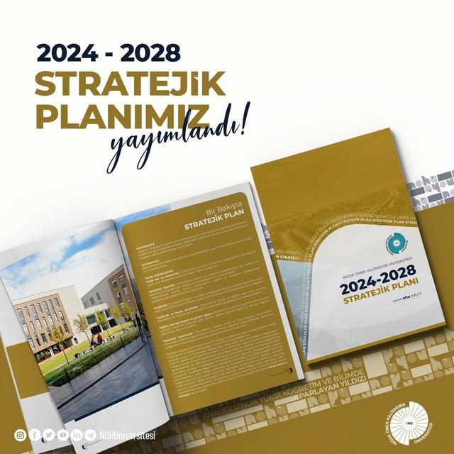 Niğde Ömer Halisdemir Üniversitesi 2024-2028 Stratejik Planı’nı Yayımladı