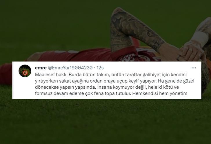 Tümer Metin'in Icardi hakkında söyledikleri Galatasaray taraftarını ikiye böldü! Tepki gösteren de var hak veren de... G4