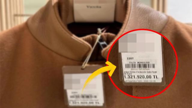 1.4 milyon liralık mont sosyal medyanın dilinde! Etiketi gören gözüne inanamadı: ‘Ev alsam daha çok ısıtırdı…’