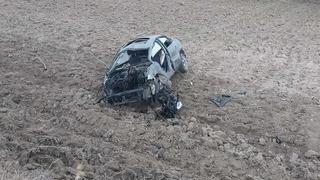 Kırşehir'de devrilen otomobilin sürücüsü öldü