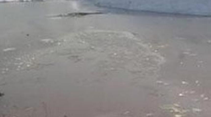 Buz tutan g&ouml;let 2 &ccedil;ocuğu yuttu