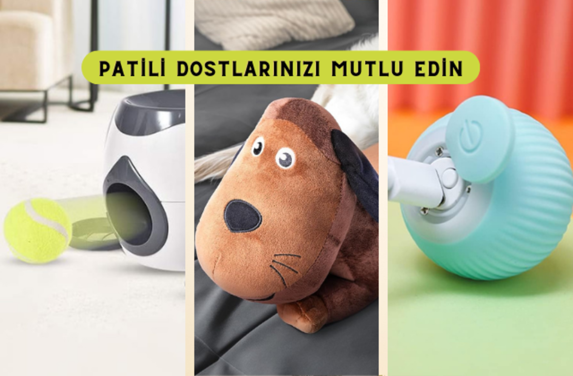 Minik dostlarınızın evde keyifli vakit geçirmesine yardımcı olacak ürünler