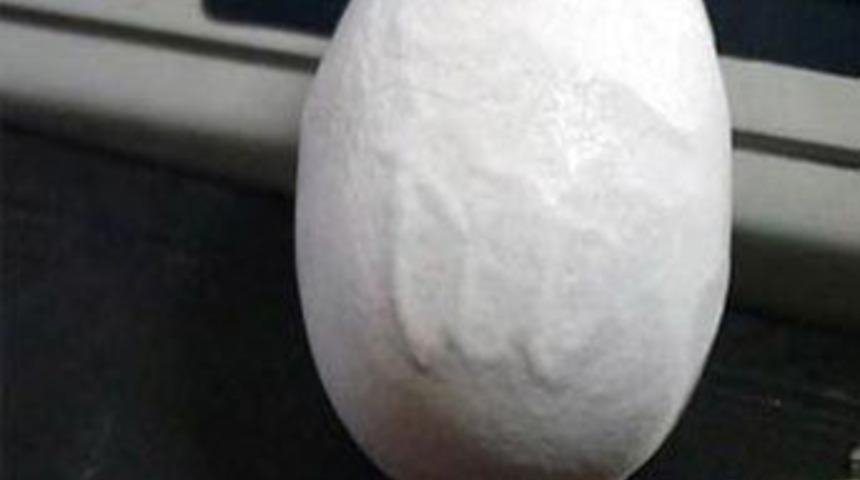 Yumurtada Allah yazısı!