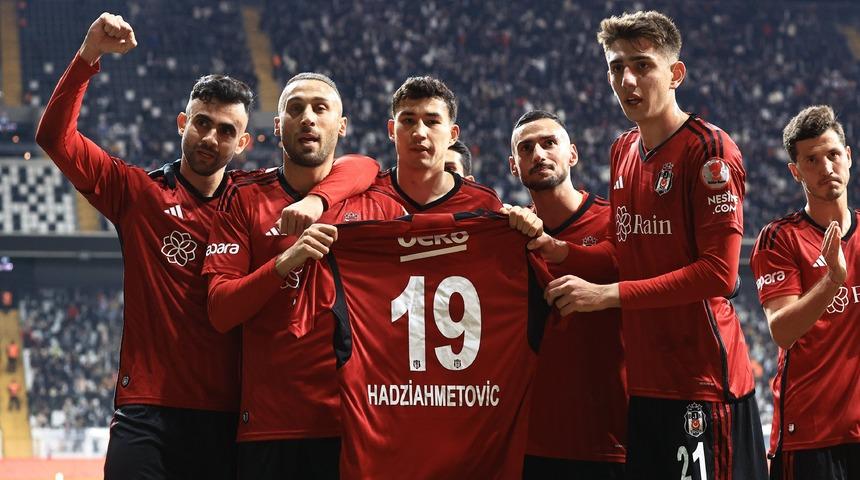 Kartal seriye bağladı! Türkiye Kupası'nda Beşiktaş Arda Turan'ın ekibi Eyüpspor'u 4-0 mağlup ederek turnuva dışına itti