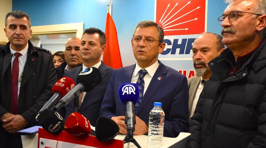 CHP Genel Başkanı Özel, Aksaray'da konuştu: