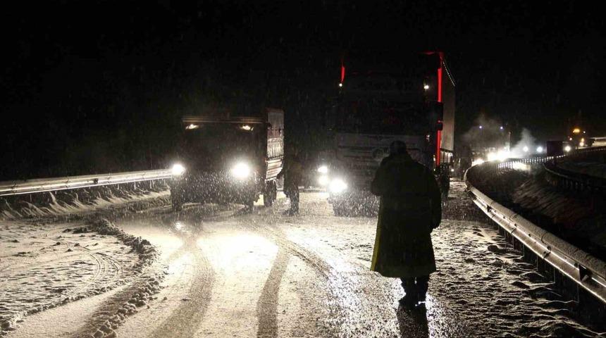 Yüksek kesimlerde kar yağışı etkili oldu