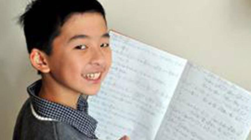 Daha 10 yaşında ama matematik dehası