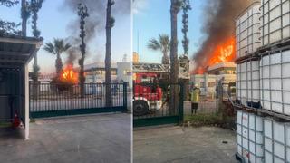 İzmir'deki parfüm fabrikasında yangın faciası! Parfüm şişeleri bomba gibi patladı! Ölü ve yaralılar var...