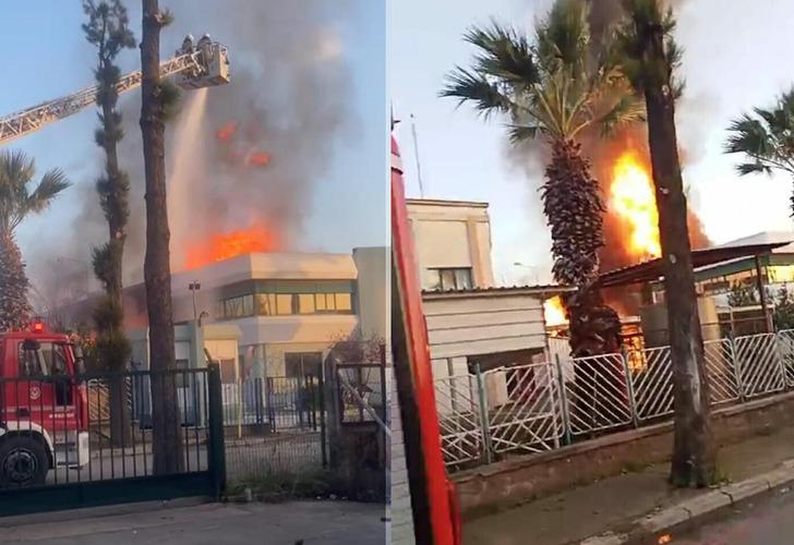 İzmir'deki parfüm fabrikasında yangın faciası! Parfüm şişeleri bomba gibi patladı! Ölü ve yaralılar var... G1