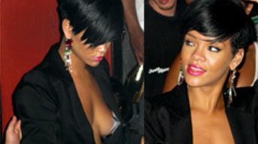 Rihanna&rsquo;ya a&ccedil;ık sa&ccedil;ık giyinme uyarısı