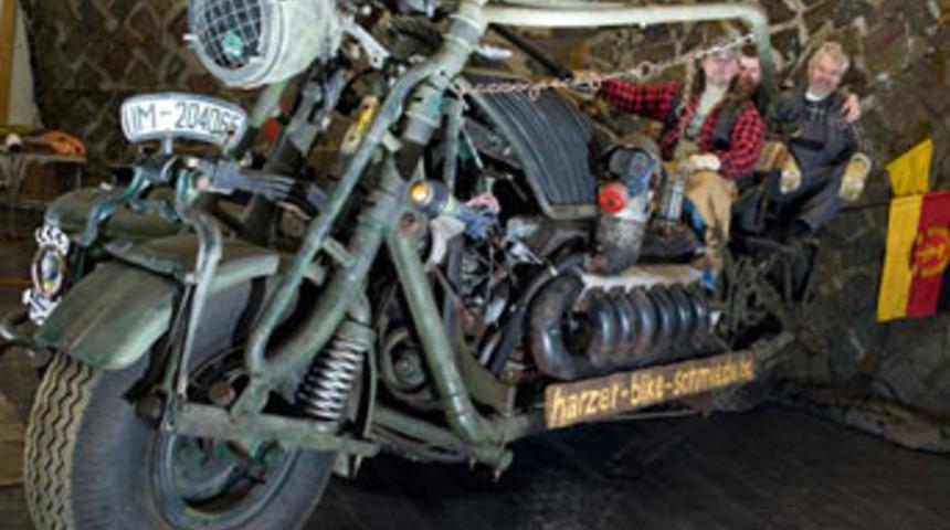 İşte d&uuml;nyanın en b&uuml;y&uuml;k motosikleti!