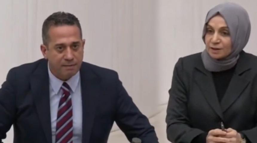 Meclis'te tansiyon yükseldi! AK Parti ve CHP milletvekilleri arasında 'bez parçası' tartışması