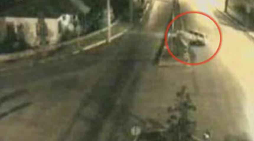 İşte saniye saniye korkun&ccedil; kaza anı