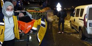 'Karım' yazılı mesaj ortalığı karıştırdı! Gen&ccedil; kız seyir halindeki ara&ccedil;tan atladı