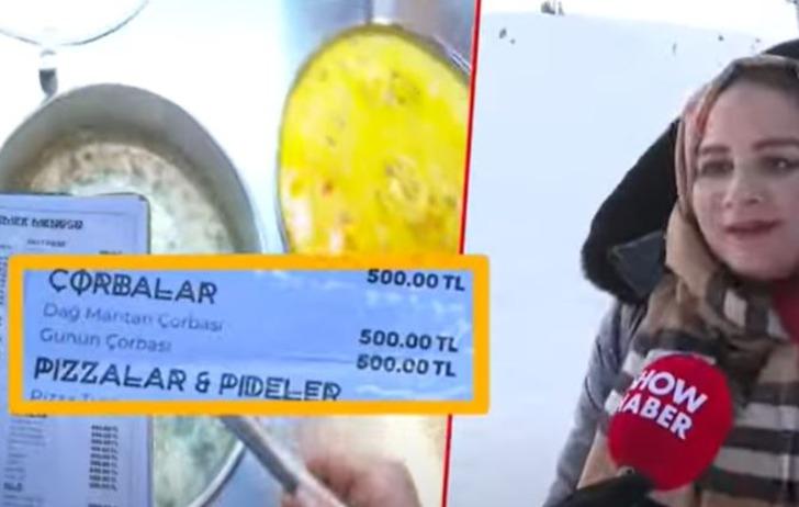 500 TL'YE ÇORBA VE TOST