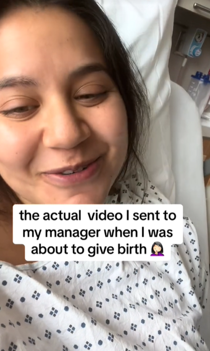 Kadının doğum sırasında patronuna gönderdiği video sosyal medyada gündem yarattı! "Bazı e-postaları falan toparlayacağım" G1