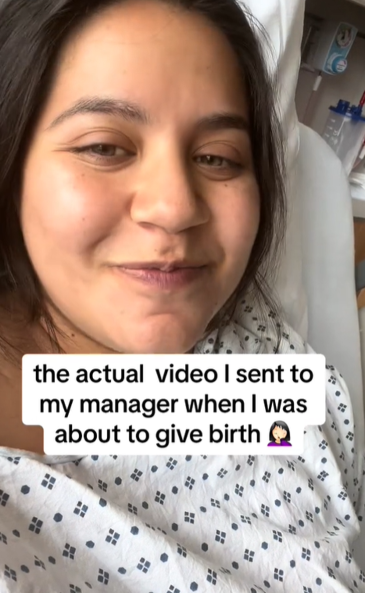 Kadının doğum sırasında patronuna gönderdiği video sosyal medyada gündem yarattı! "Bazı e-postaları falan toparlayacağım" G2