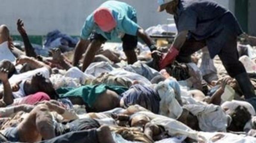 Haiti sokakları cesetlerle doldu