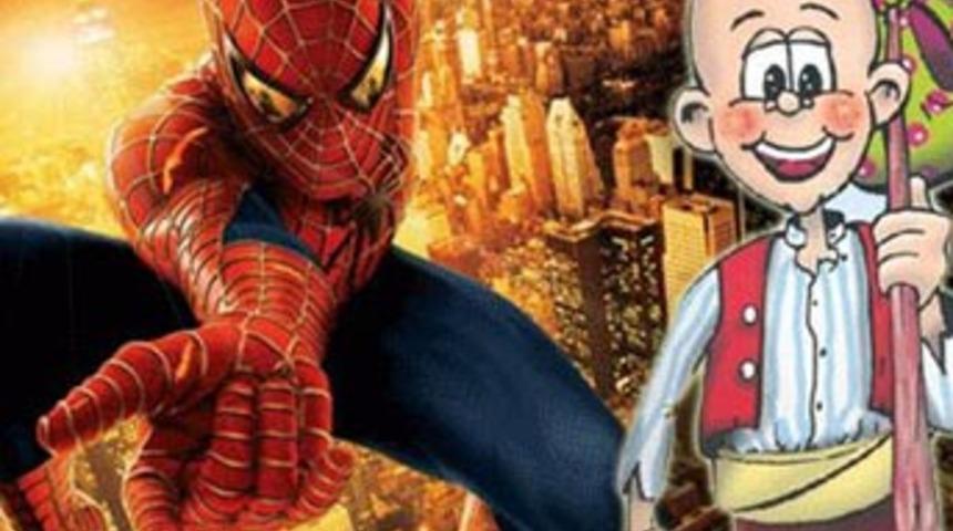 Keloğlan, &Ouml;r&uuml;mcek Adam'a karşı!