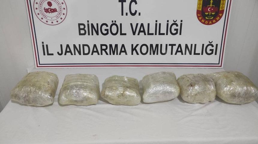 Bingöl’de uyuşturucu operasyonu: 2 gözaltı