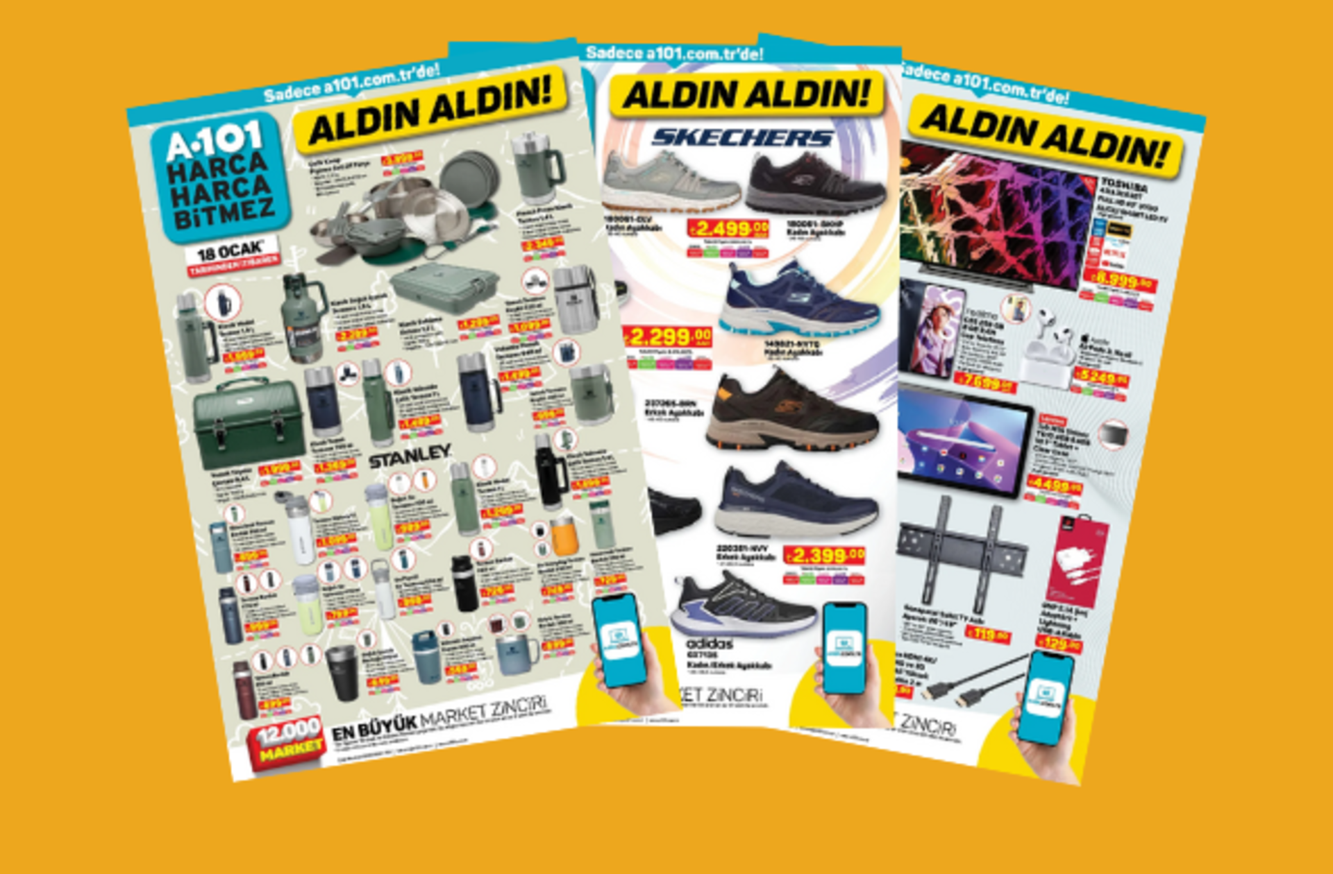 A101'e Stanley termoslar geliyor! İşte 18 Ocak A101 Aldın Aldın Kataloğu