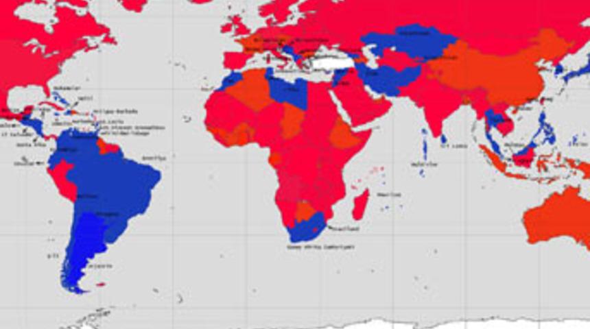 İşte T&uuml;rkiye'nin vize haritası