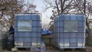 Edirne'de traktör römorkunda 2 bin 200 litre sahte içki yakalandı