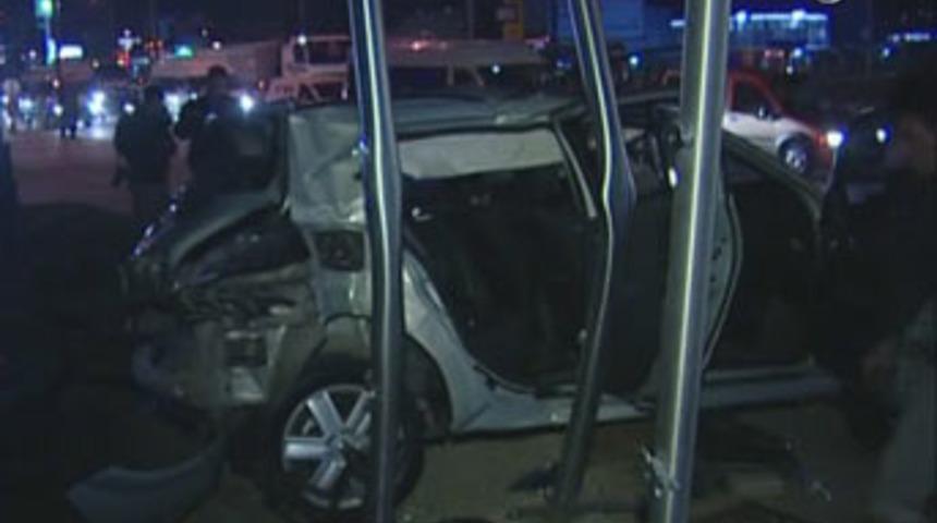 Aynı yerde ikinci kaza!