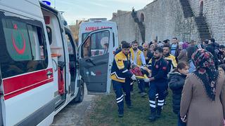 Diyarbakır Surları'ndan düşen çocuk ağır yaralandı