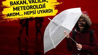 Hava sıcaklıkları sert düşüyor! Meteoroloji ve Valilik uyardı, Bakan il il açıkladı, AKOM saat verdi... İstanbullular dikkat 