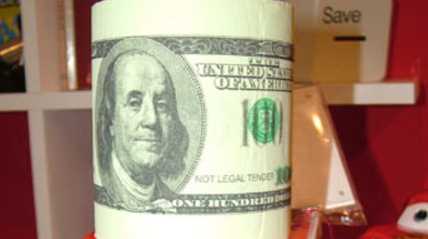 Tuvaletinizde dolar kağıt kullanabilirsiniz