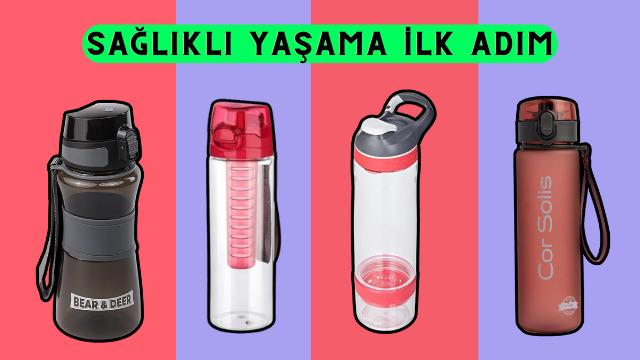 Sağlıklı yaşama adım atmak isteyenlerin ihtiyaç duyduğu detoks matara modelleri