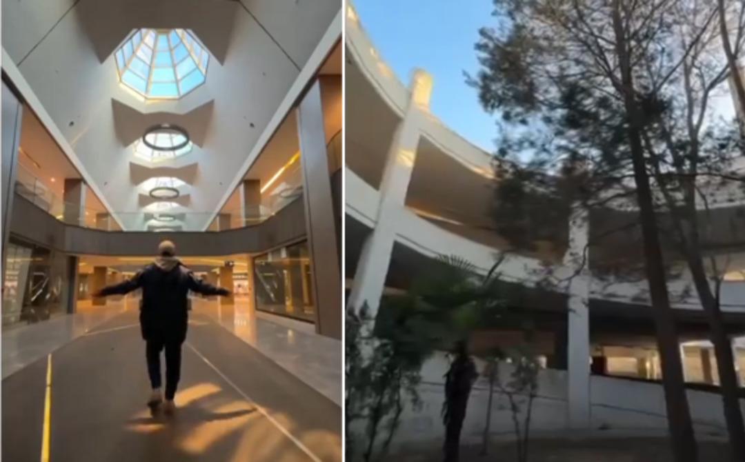 T&uuml;rkiye'nin ilk AVM'siydi!  Son durumunu &ccedil;ekti, o g&ouml;r&uuml;nt&uuml;ler sosyal medyada g&uuml;ndem oldu