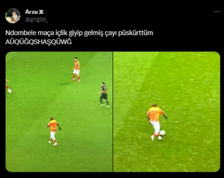 Ndombele'nin Ümraniyespor maçındaki kombini sosyal medyada gündem oldu! 'Hıyarlı baba' benzetmesi binlerce beğeni aldı G1