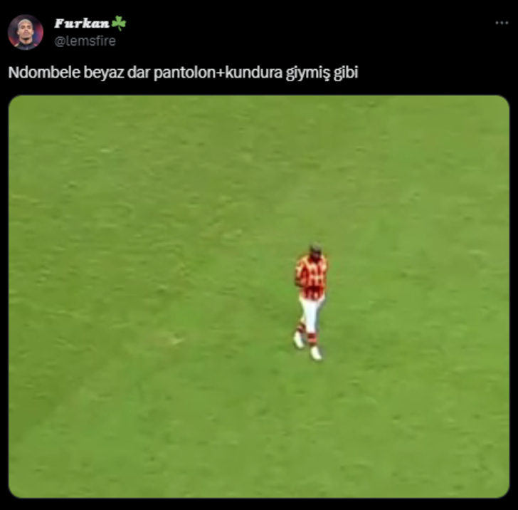 Ndombele'nin Ümraniyespor maçındaki kombini sosyal medyada gündem oldu! 'Hıyarlı baba' benzetmesi binlerce beğeni aldı G2