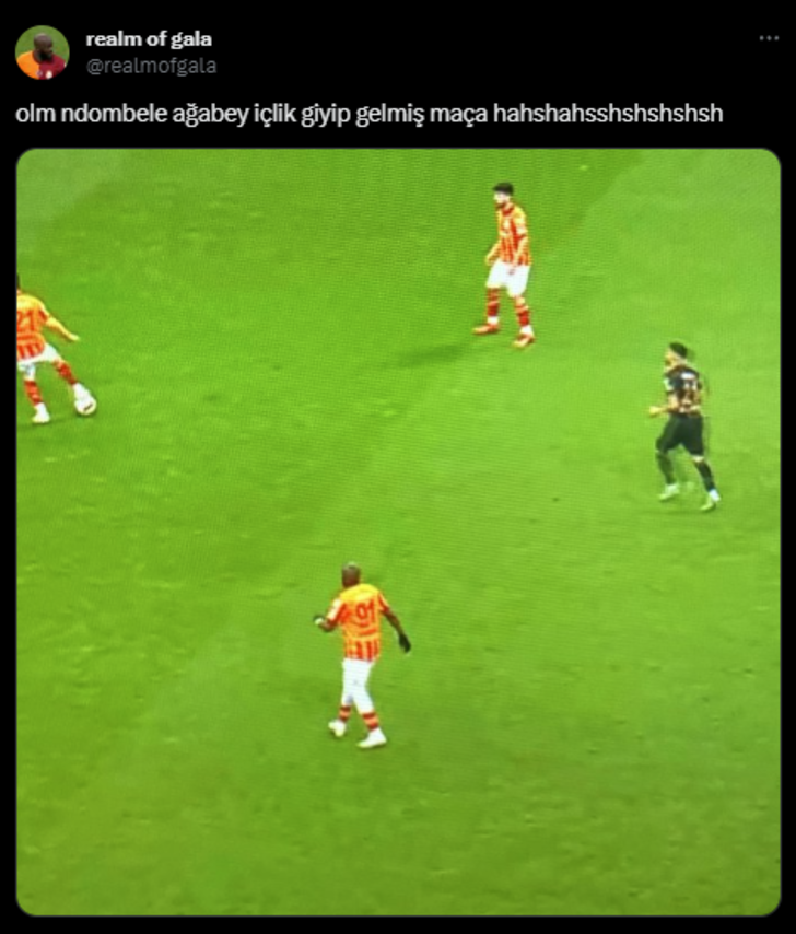 Ndombele'nin Ümraniyespor maçındaki kombini sosyal medyada gündem oldu! 'Hıyarlı baba' benzetmesi binlerce beğeni aldı G5