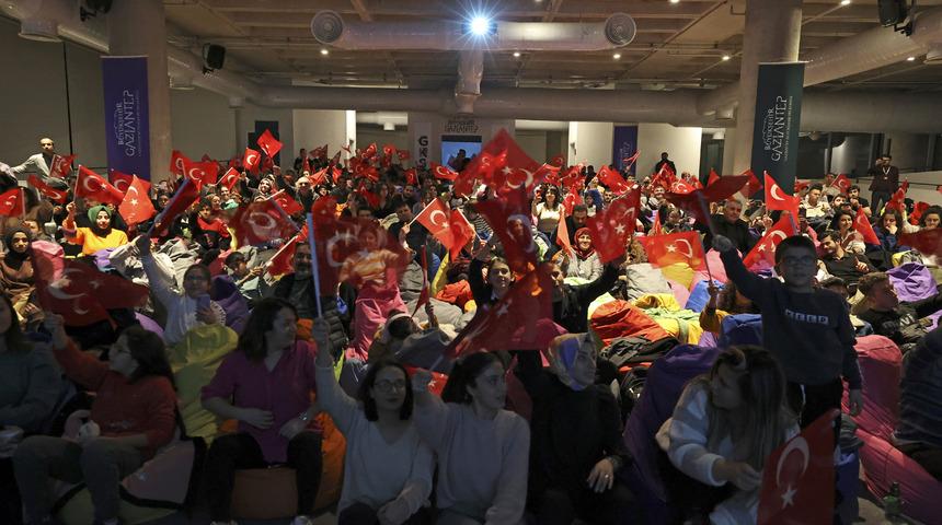 Türkiye'nin ilk uzay yolculuğu Gaziantep'ten takip edildi