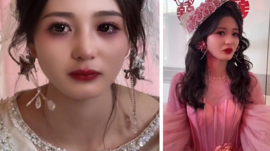 Görücü usulü evliliğe zorlanan gelin düğününde gözyaşları içinde isyan etti! "Keşke sevinç gözyaşları olsaydı"