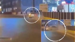 Gözünün önünde korkunç kaza! Sigorta parası için aracı vitese alıp duvara vurmasını sağladı... İzleyenler inanamadı