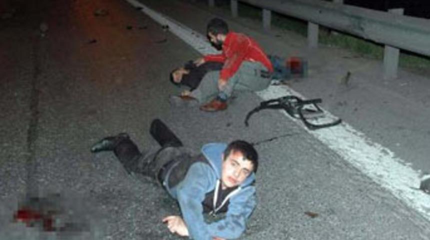 İstanbul'da aşırı hız kazası: 3 yaralı