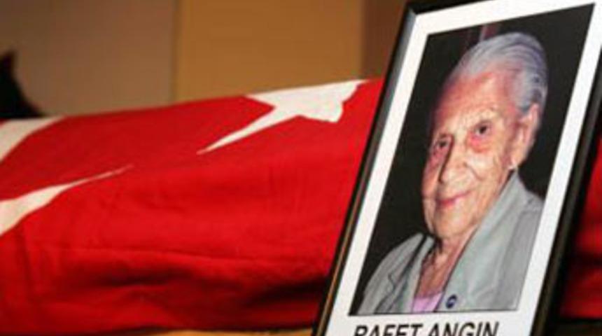 Refet Angın uğurlanıyor