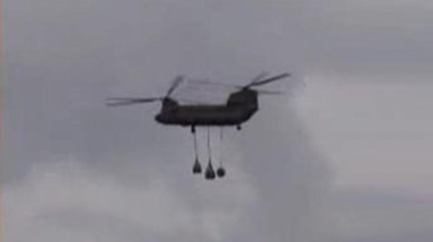 Taliban, helikopteri b&ouml;yle d&uuml;ş&uuml;rd&uuml;!